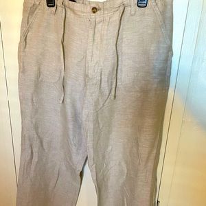 Linen pants (size 33/32)